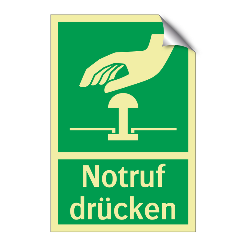 Notruf drücken
