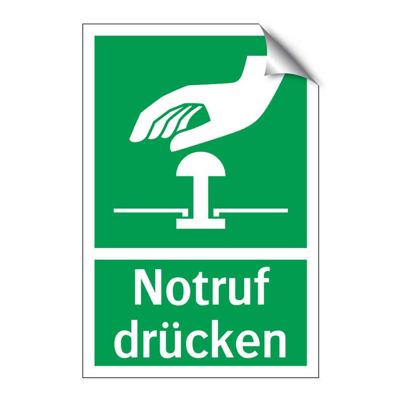 Notruf drücken