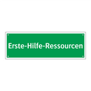 Erste-Hilfe-Ressourcen