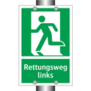 Rettungsweg links