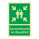 Sammelpunkt im Brandfall