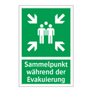 Sammelpunkt während der Evakuierung