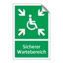 Sicherer Wartebereich