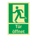 Tür öffnet