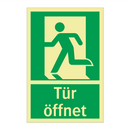 Tür öffnet