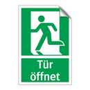 Tür öffnet