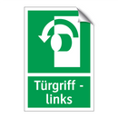 Türgriff - links