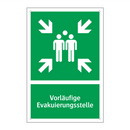 Vorläufige Evakuierungsstelle