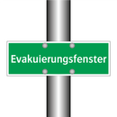 Evakuierungsfenster