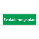 Evakuierungsplan