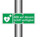 AED auf diesem Schiff verfügbar