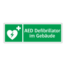 AED Defibrillator im Gebäude