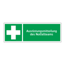 Ausrüstungsmitteilung des Notfallteams