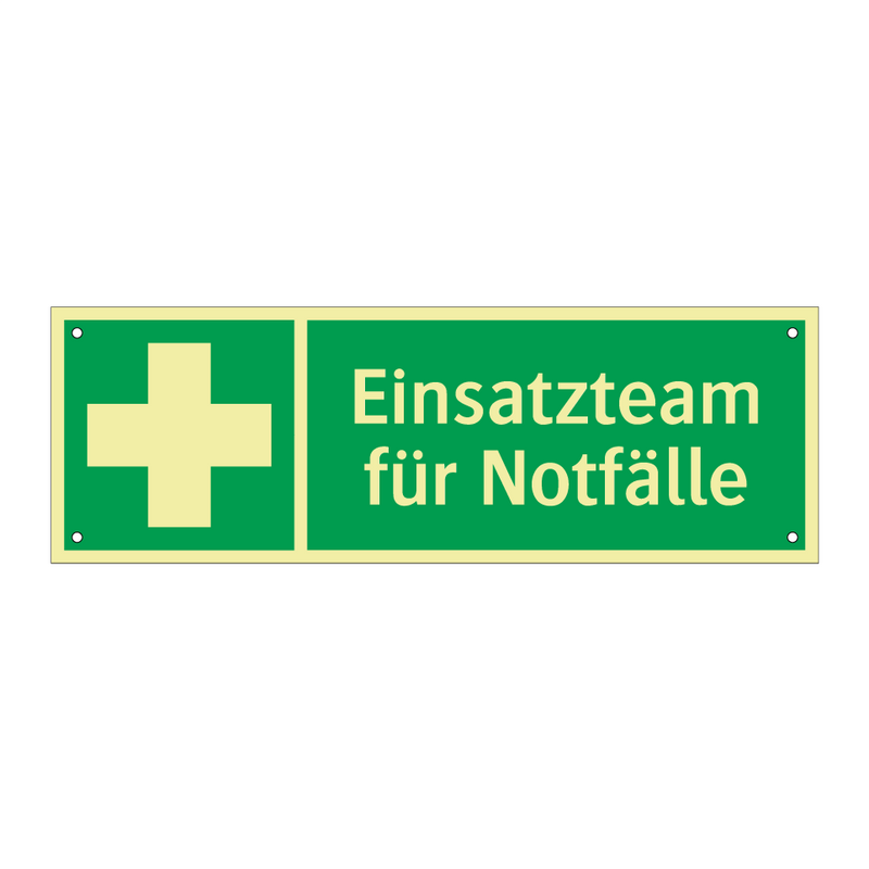 Einsatzteam für Notfälle