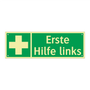 Erste Hilfe links
