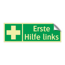 Erste Hilfe links