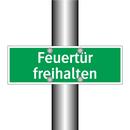 Feuertür freihalten