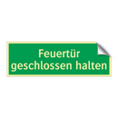 Feuertür geschlossen halten