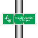 Evakuierungsstuhl für Treppen