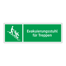 Evakuierungsstuhl für Treppen