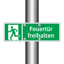Feuertür freihalten