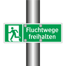 Fluchtwege freihalten
