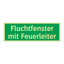 Fluchtfenster mit Feuerleiter
