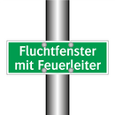 Fluchtfenster mit Feuerleiter