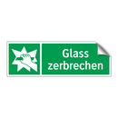 Glass zerbrechen