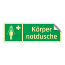 Körper notdusche