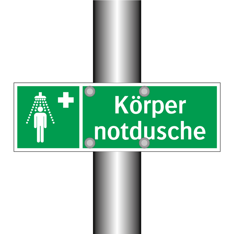 Körper notdusche