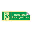 Notausgang Alarm gesichert