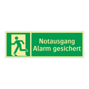 Notausgang Alarm gesichert