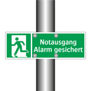 Notausgang Alarm gesichert