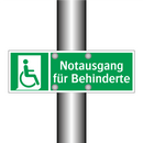 Notausgang für Behinderte