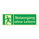 Notausgang ohne Leitern