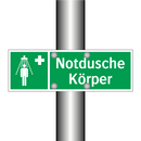 Notdusche Körper