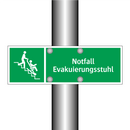 Notfall Evakuierungsstuhl