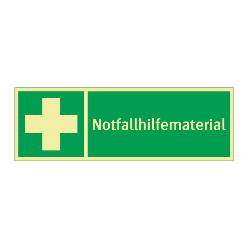 Notfallhilfematerial