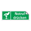 Notruf drücken