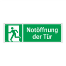 Notöffnung der Tür