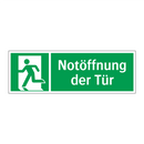 Notöffnung der Tür