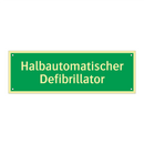 Halbautomatischer Defibrillator