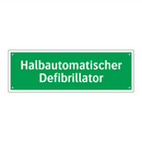 Halbautomatischer Defibrillator