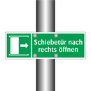 Schiebetür nach rechts öffnen