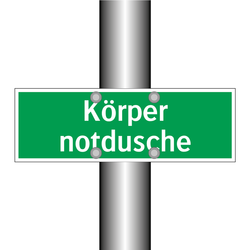 Körper notdusche