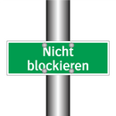 Nicht blockieren