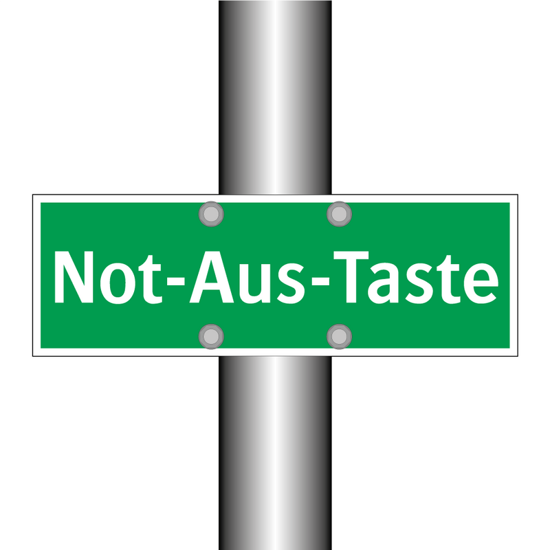 Not-Aus-Taste