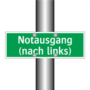 Notausgang (nach links)