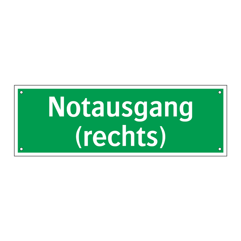Notausgang (rechts)